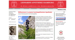 Desktop Screenshot of leonardo-apo.de
