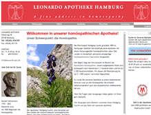 Tablet Screenshot of leonardo-apo.de